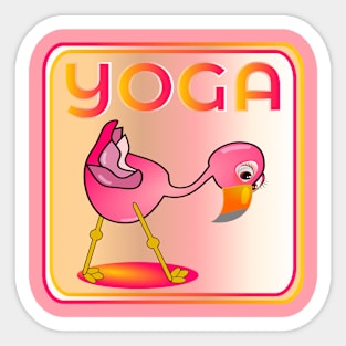 Flamingo Sticker